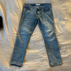 Mens Calvin Klein slim light wash jeans - Size 32x30 slim